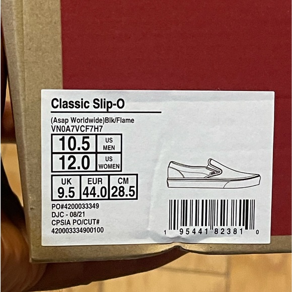 ASAP Worldwide VANS Classic Slip On - Picture 11 of 11